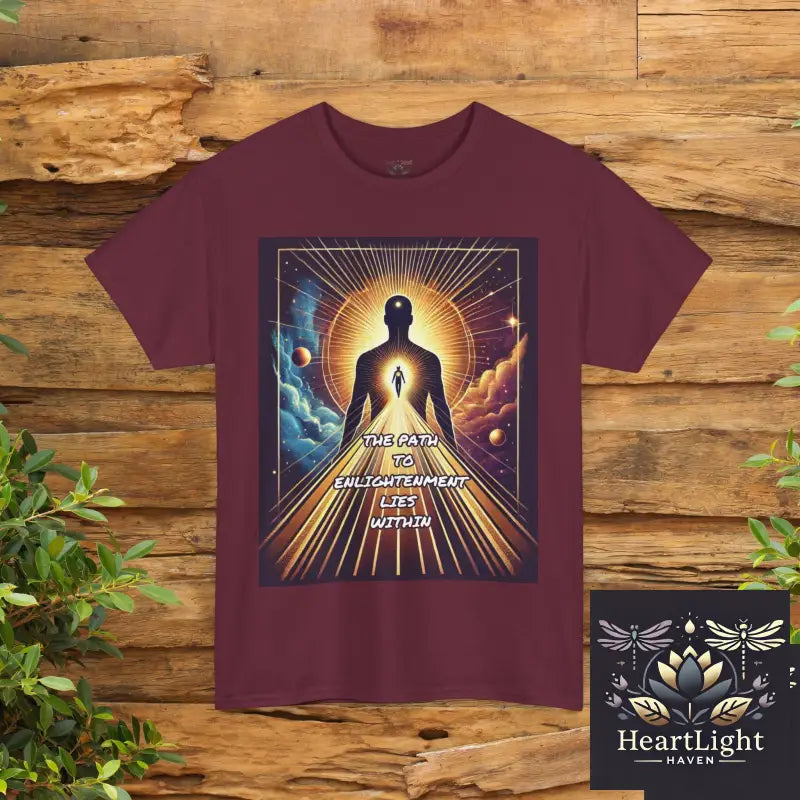 Cosmic Energy Unisex Heavy Cotton Tee Spiritual Shirt Meditation Wear Consciousness Tee Yoga Apparel Mindfulness Gift