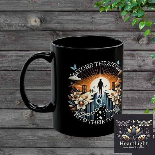 Foster Care Awareness Mug – Life Doesn’t End at 18 | Heartlight Haven- 11oz - 11oz - Mug