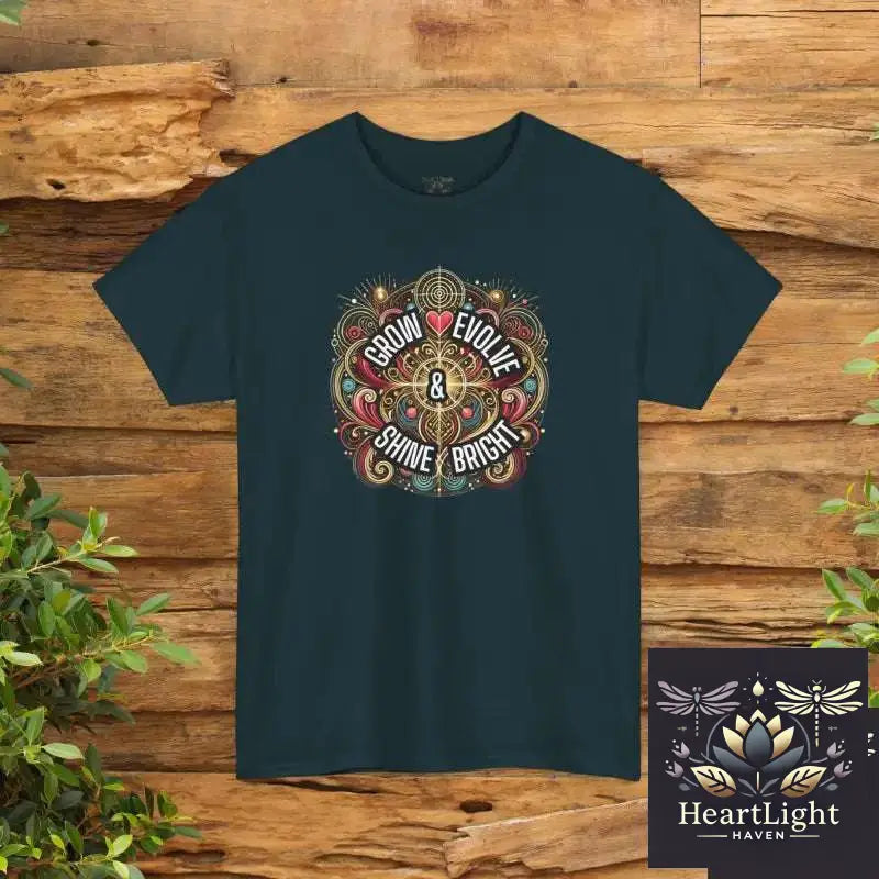 Empowering Personal Growth T-Shirt: Inspirational Apparel for Mindset & Motivation | Meaningful Gift - Midnight / S