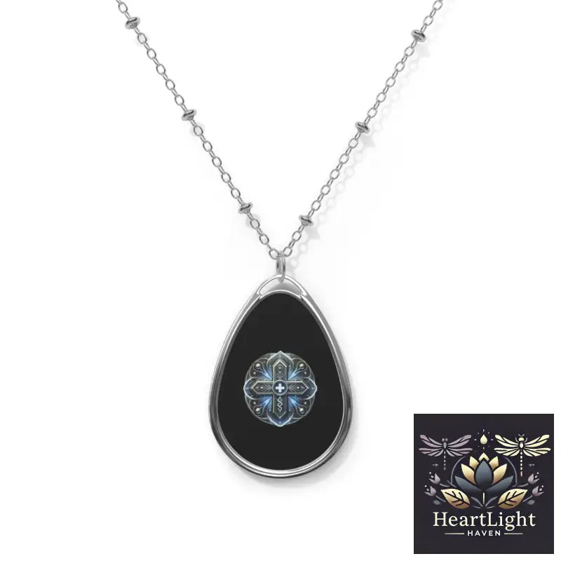 Health & Protection Sigil Pendant: Symbolic Strength Necklace for Spiritual Comfort and Healing Energy - One Size