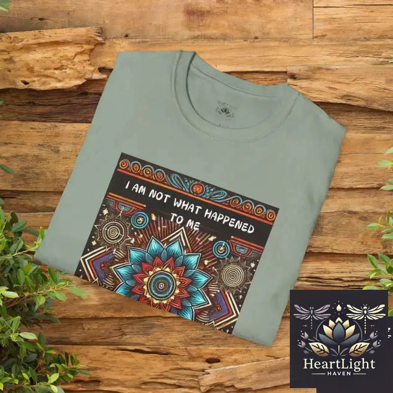 Empowering ’I Am Not What Happened To Me’ T-Shirt | Inspirational Unisex Resilience Tee - T-Shirt