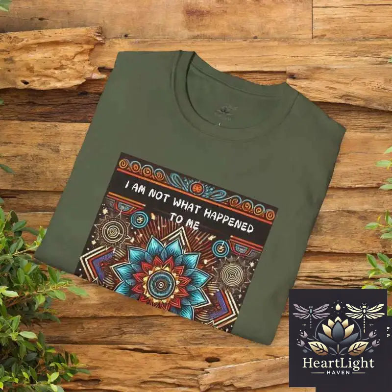 Empowering ’I Am Not What Happened To Me’ T-Shirt | Inspirational Unisex Resilience Tee - T-Shirt