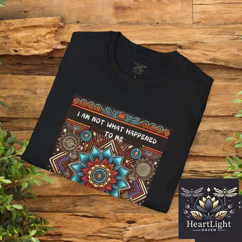 Empowering ’I Am Not What Happened To Me’ T-Shirt | Inspirational Unisex Resilience Tee - T-Shirt