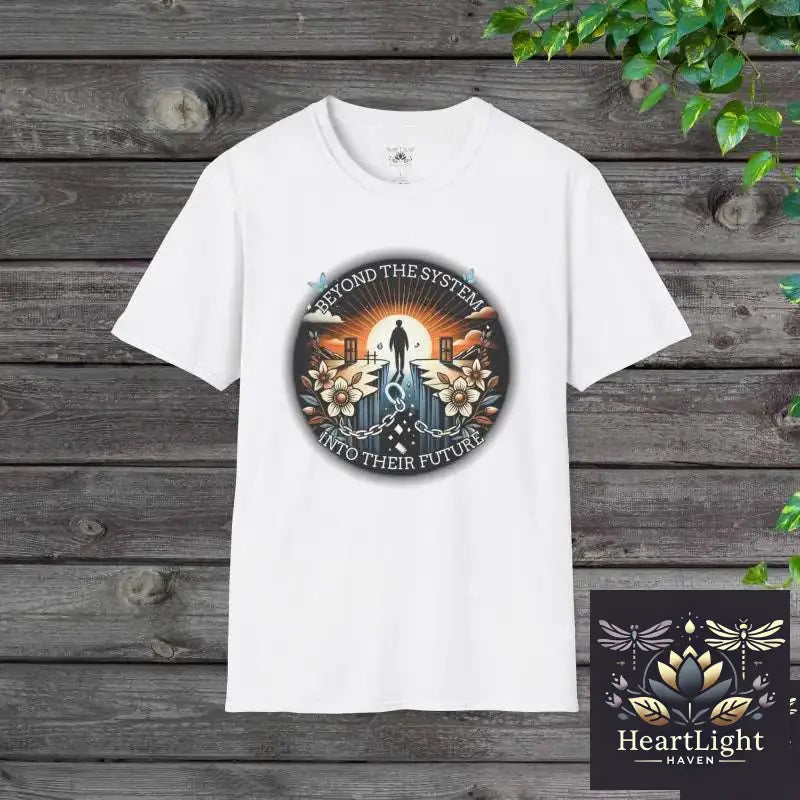 Foster Care Ends at 18 Not Life” T-Shirt by Heartlight Haven - XS / White - T-Shirt