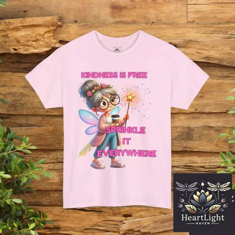Elegant and Inspiring Kindness T-Shirt for Women-Classic and Stylish Design with a Heartfelt Message About Spreading