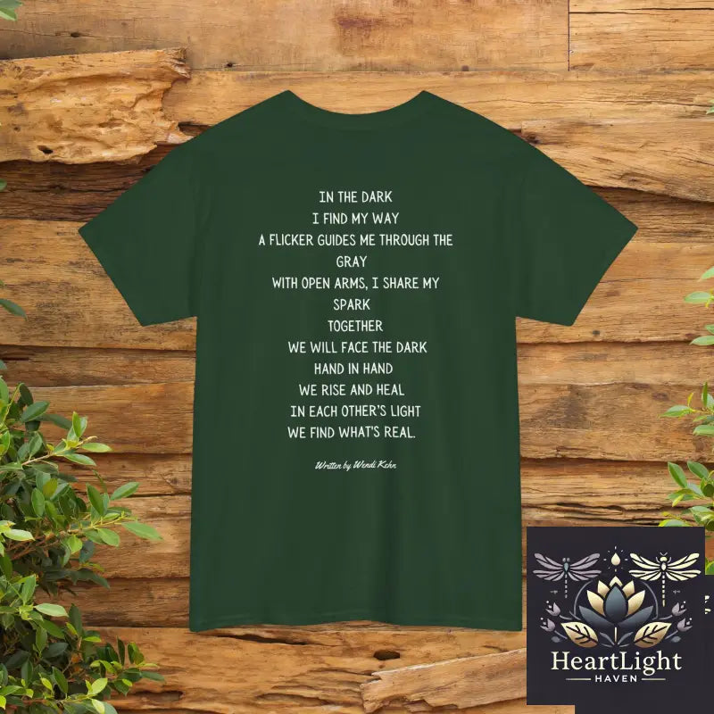 Inspirational Unisex Heavy Cotton Tee - Stronger Together Motivational Shirt Spiritual Gift Empowerment Apparel