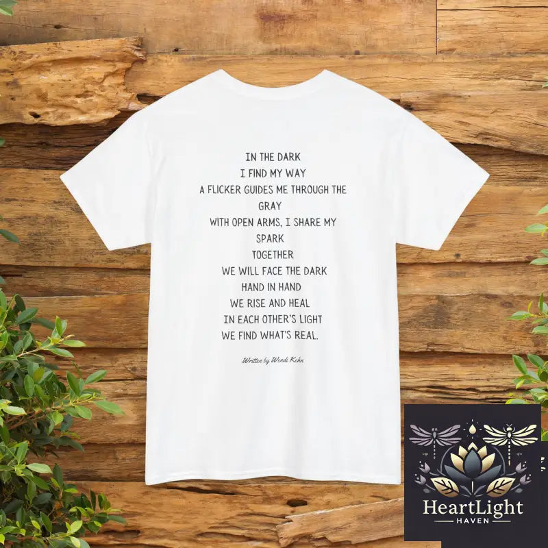 Inspirational Unisex Heavy Cotton Tee - Stronger Together Motivational Shirt Spiritual Gift Empowerment Apparel