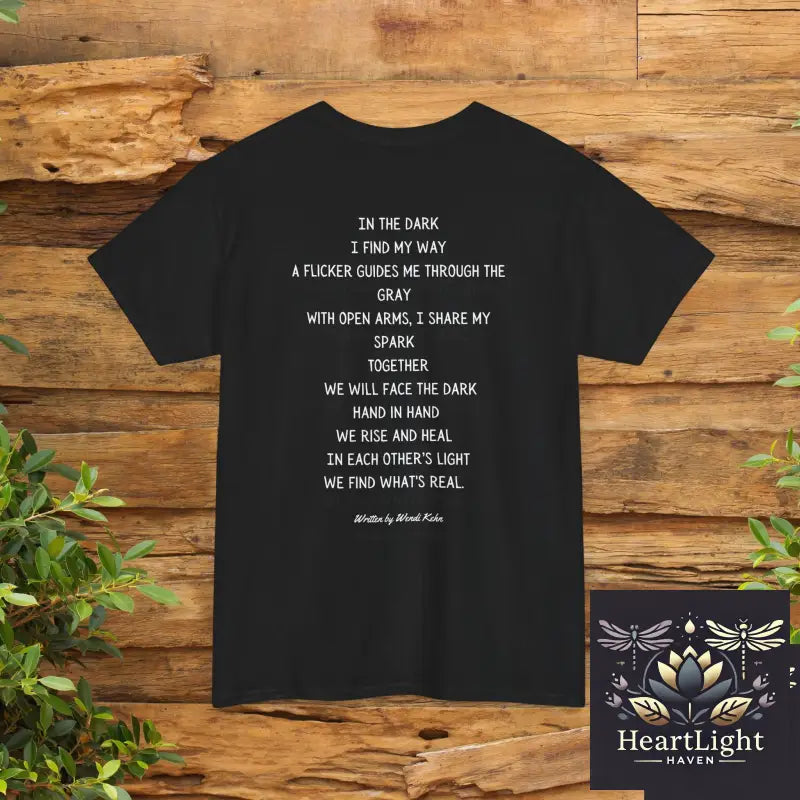 Inspirational Unisex Heavy Cotton Tee - Stronger Together Motivational Shirt Spiritual Gift Empowerment Apparel