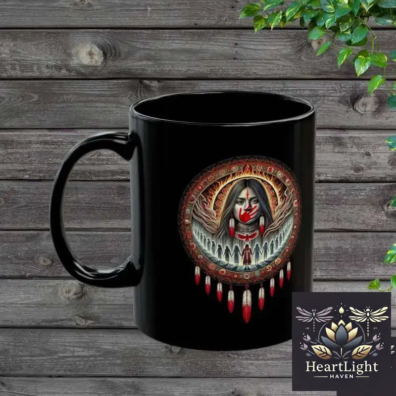 MMIWG2S Awareness Mug – Honor the Missing | Heartlight Haven 11oz mug - 11oz - Mug