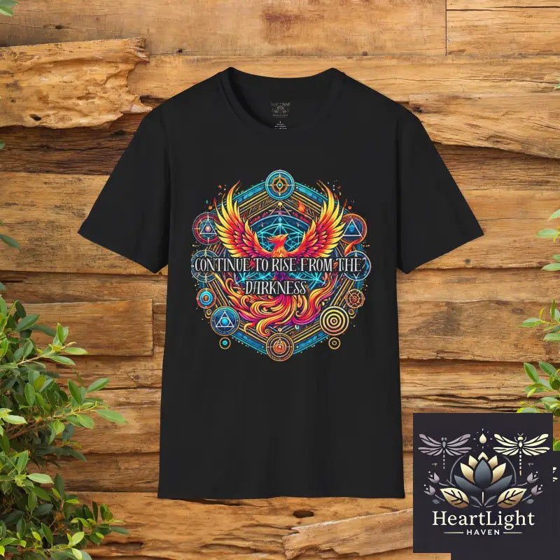 Phoenix Rising Hoodie: Empowering Symbol of Strength Resilience & Renewal - Inspirational Unisex Gift - XS / Black