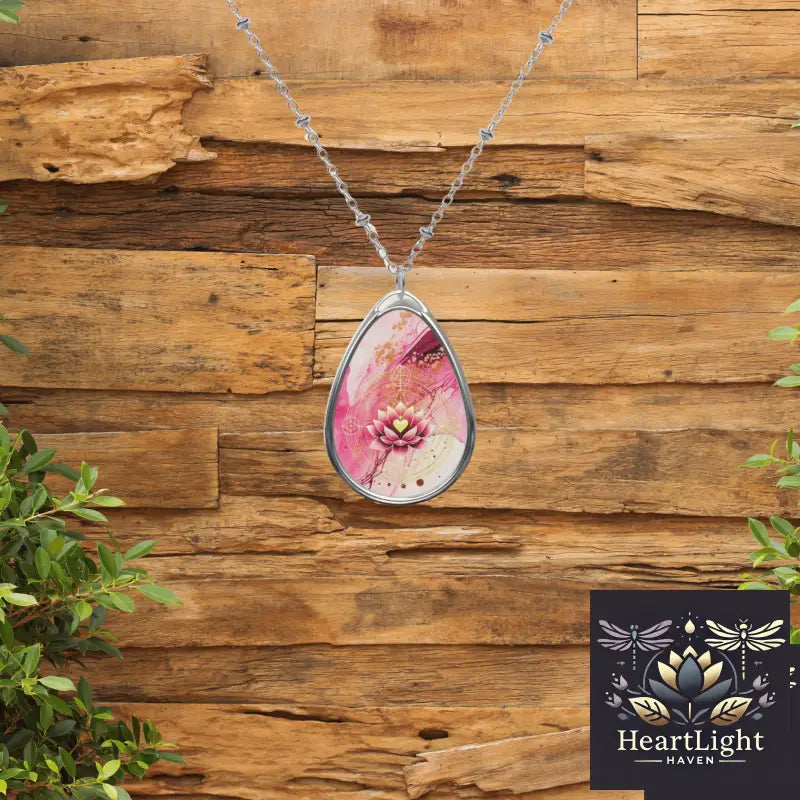 Self-Love & Healing Sigil Pendant: Empowering Spiritual Talisman Necklace for Personal Growth - One Size / Silver