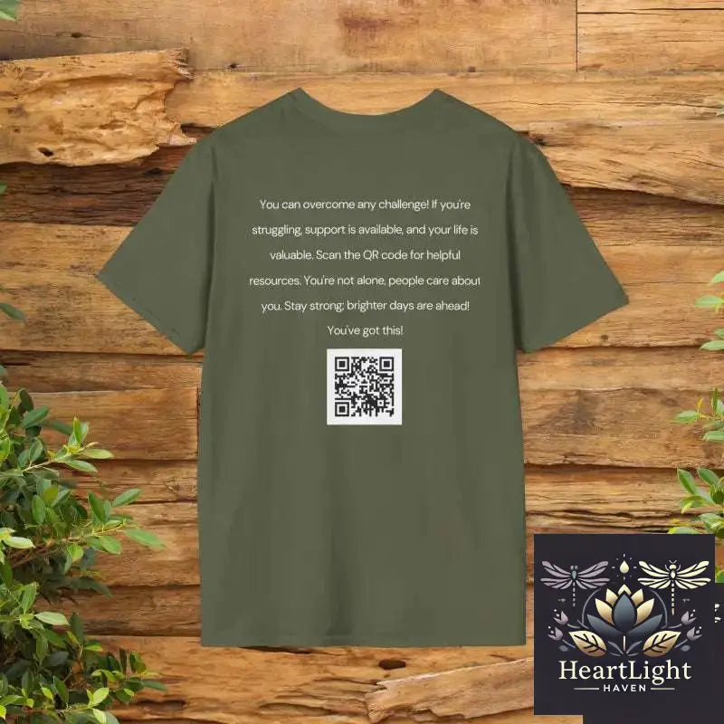 Inner Strength Mental Health Awareness Tee: Inspirational Unisex Garment-Dyed T-Shirt for Empowerment - T-Shirt