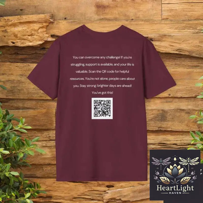 Inner Strength Mental Health Awareness Tee: Inspirational Unisex Garment-Dyed T-Shirt for Empowerment - T-Shirt