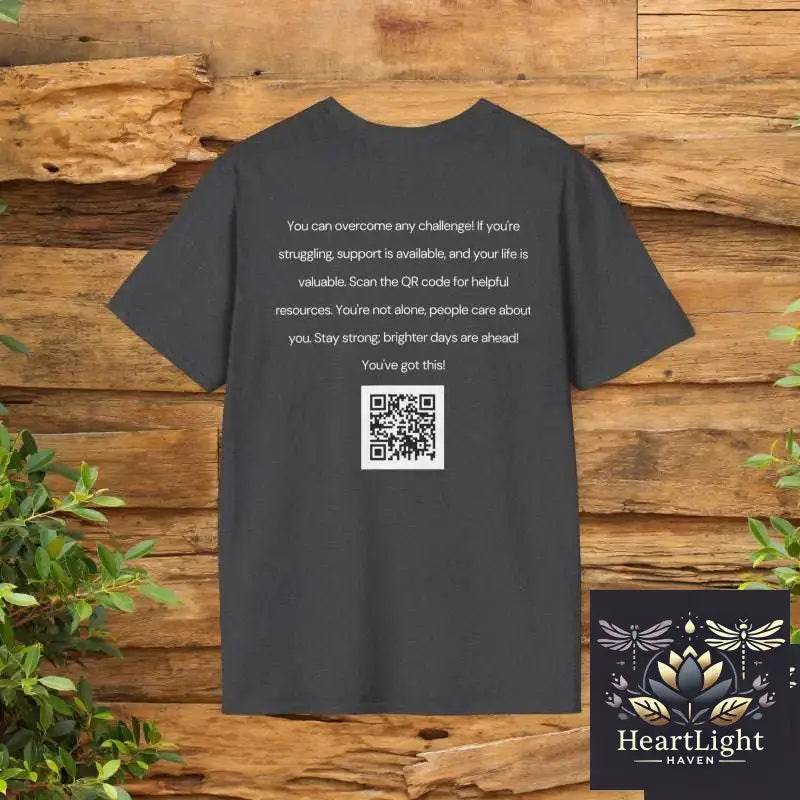 Inner Strength Mental Health Awareness Tee: Inspirational Unisex Garment-Dyed T-Shirt for Empowerment - T-Shirt