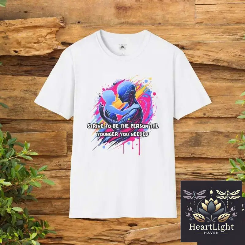 Inspirational Unisex Softstyle T-Shirt Motivational Tee for Self-Care Lovers Gift for Friends Encouragement Shirt
