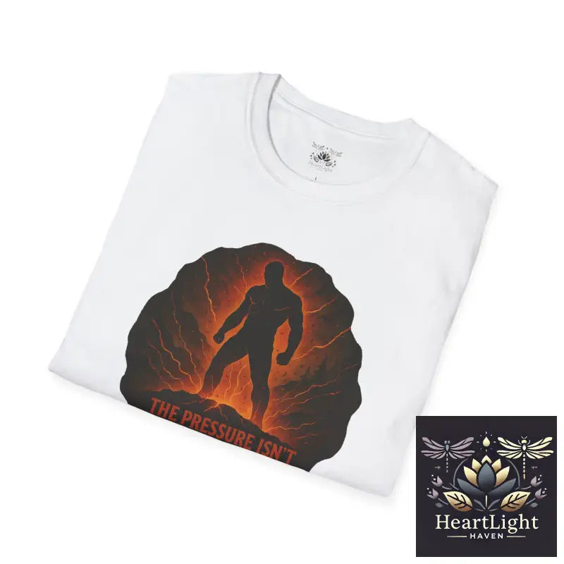 The Pressure Is the Point – Motivational Unisex T-Shirt | Mental Resilience & Growth Mindset Apparel - T-Shirt